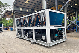 北方即將入秋，熱泵機(jī)組的訂單量也隨之增加