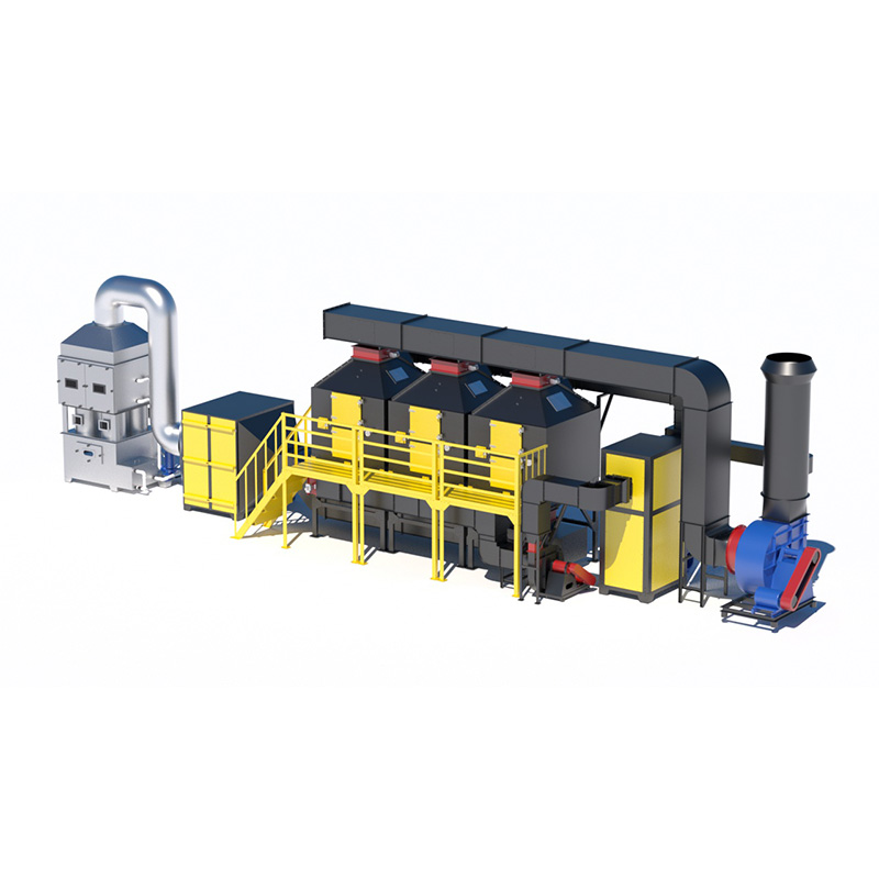 吸附濃縮+催化燃燒(CO)組合設(shè)備