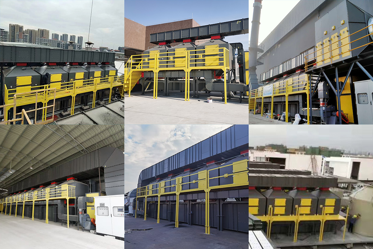 吸附濃縮+催化燃燒(CO)組合設(shè)備案例